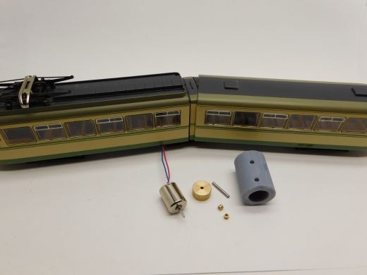 Micromotor.eu HR009F Roco Strassenbahn Coreless Motor Conversion Kit