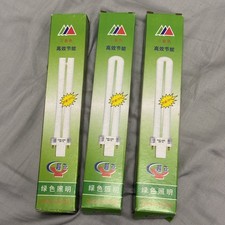 3x G23 9w 2-pin  Fluorescent  Lamp Light Bulb, Qty 3, READ DESCRIPTION TO CHECK