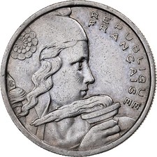 [#1503363] France, 100 Francs, Cochet, 1956, Beaumont - Le Roger, Copper-nickel,