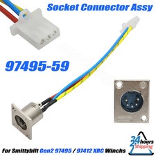 Socket Connector Assembly 97495-59 For Gen2 97495 97412 Xrc 9500 12000 Winch