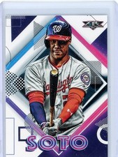 2020 Topps Fire Juan Soto Washington Nationals Base Card #47