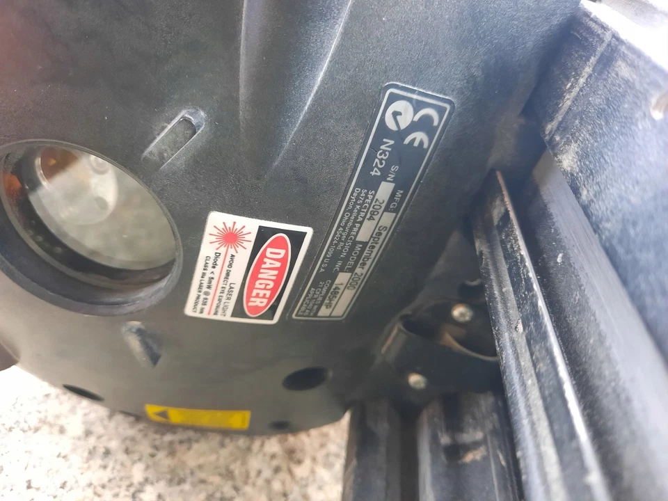 Spectra Precision 1485HP LaserLevel Construction No Battery Untested - Image 4 of 4