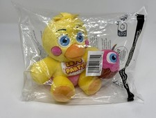 New Jazwares FNAF Toy Chica Plush 8in Glow Eyes Five Nights at Freddy s Stuffed