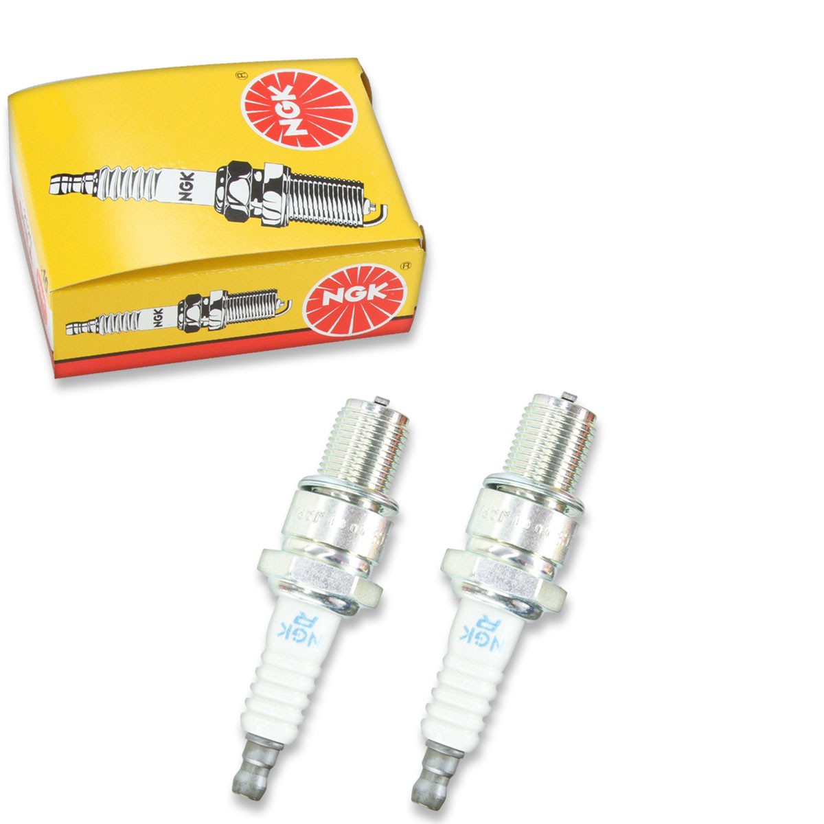 2 pc NGK 4172 BR8ECS Standard Spark Plugs for 98079-58819 Ignition Wire gf