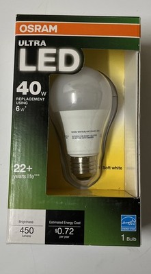 NIP Osram Ultra LED 40W Soft White Dimmable Bulb