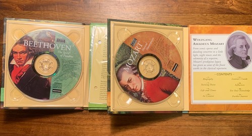 Beethoven and Mozart, The Classic Composers on Cd Duel Set - Picture 3 of 3