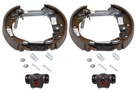 Bremsbackensatz Hinterachse FüR Chevrolet Opel Corsa Stufenheck Astra F CC B