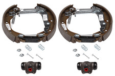 Bremsbackensatz Hinterachse für CHEVROLET OPEL CORSA Stufenheck ASTRA F CC B