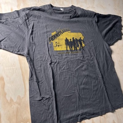 Anvil Visit Pennsylvania Shirt Mens Large Zombies Horror Graphic Tee T-Shirt