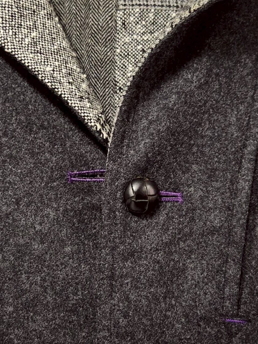 Needles Reversible Patchwork Jacket S Black - image 6