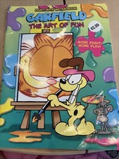Vintage 2000 Garfield Paint with Water Book Watercolor