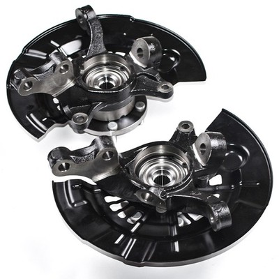 Pair Front Steering Knuckle Wheel Bearing Hub Assembly For 2007-11 Toyota Camry