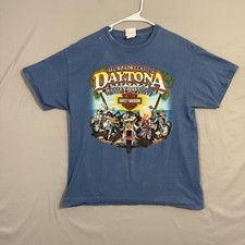 Vintage Harley-Davidson Shirt Mens Large Daytona Looney Tunes Motorcycle 2003