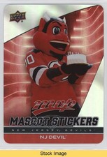 2025-26 Upper Deck MVP Mascot Stickers NJ Devil #MS-16 READ 1pu4