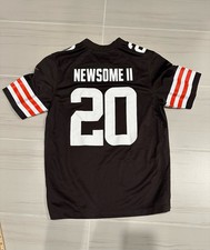 Cleveland Browns Greg Newsome II Nike NFL Jersey Men’s Size Large Brown