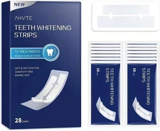 Teeth Whitening Strips,Enamel Safe, 28 Strips for Sensitive... 