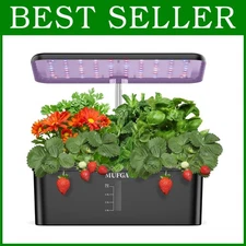 Hydroponics Grow System, 12 Pods, Adjustable Height