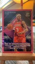 2018-19 Panini Donruss Optic - Express Lane Allen Iverson #12 Pink Prizm /25