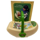 VINTAGE Cabbage Patch Kid Doll Rocker Carrier Car Seat With Pad 1983 Collectible