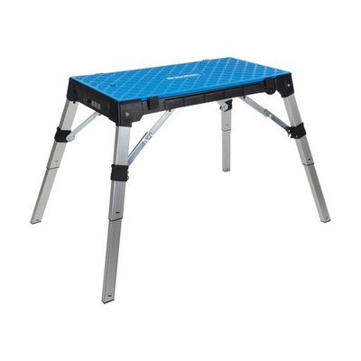 Global Industrial 4-in-1 Multi-Purpose Portable Workbench with Power Strip, A...