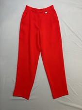Vtg Giorgio Armani Dres Pants Red, 26x29