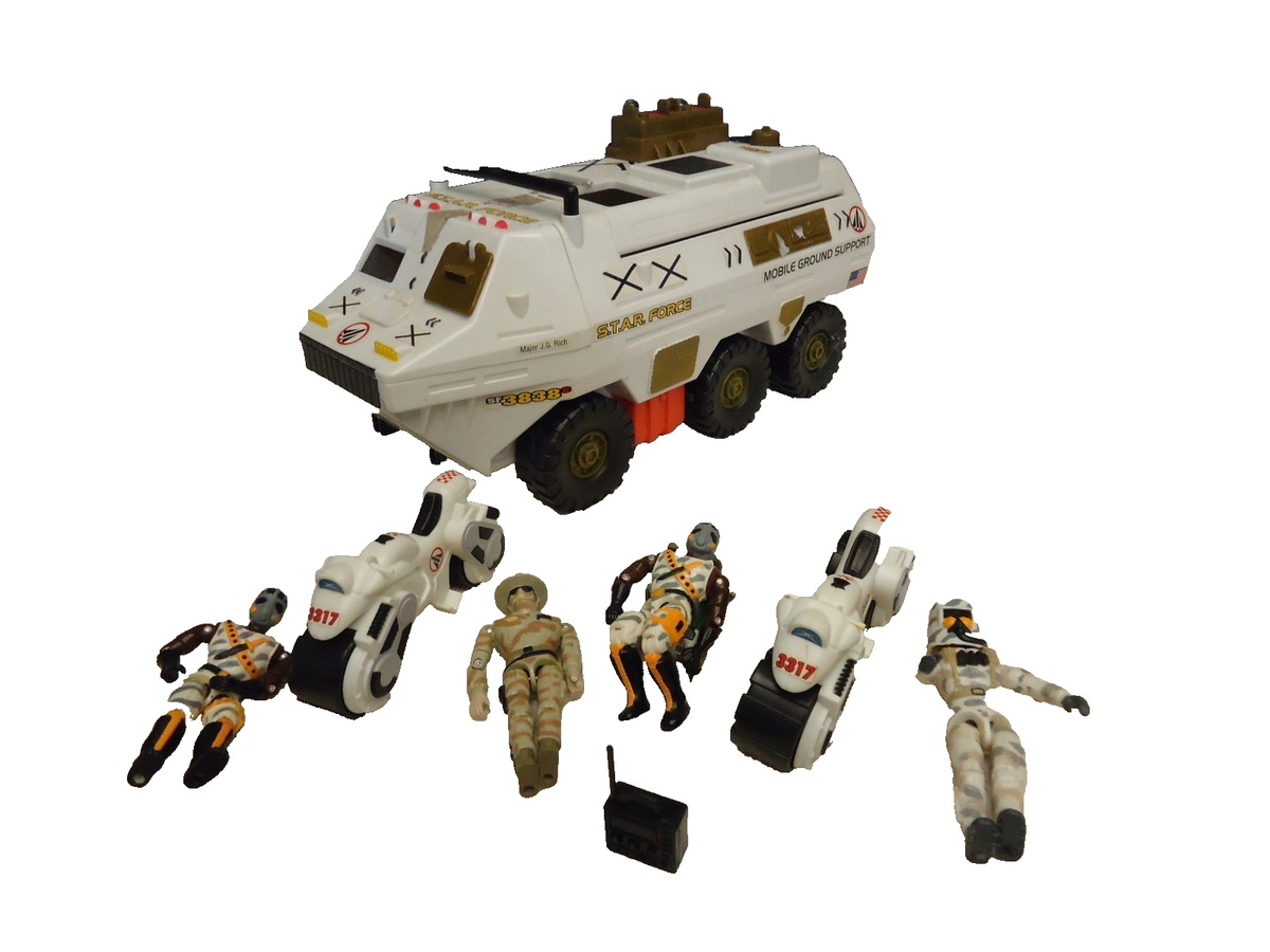 VINTAGE 1996 LANARD TOYS STAR FORCE MOBILE GROUND SUPPORT ATV ^ | eBay