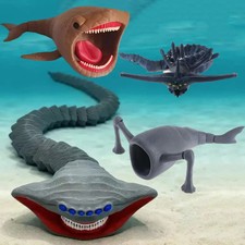 Bewegliche 3D Tiefsee Monster Figur Bloop Sea...