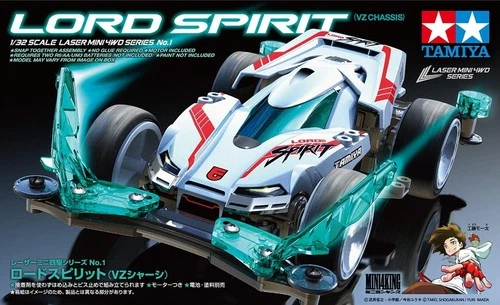 Tamiya 19801 Mini 4WD Lord Spirit (VZ Chassis)