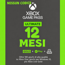 Microsoft Xbox Game Pass Ultimate 12 Month Subscription