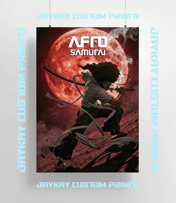 Afro Samurai Poster Print Anime Manga Wallart - No Frame