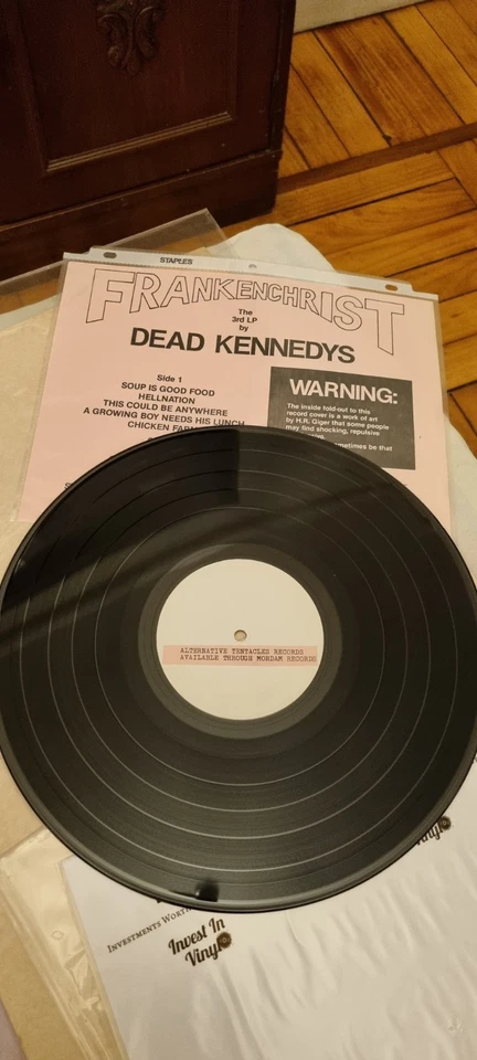 Dead Kennedys Frankenchrist Lp Test Pressing 1985 Us - Imagen 3 de 4