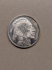 1 oz .999 Fine Silver Buffalo Indian Head Commemorative Coin NOT LEGAL TENDER 1