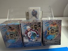 Lot Of 3 * 2022-23 SKYBOX METAL UNIVERSE HOCKEY SEALED BLASTER BOX + bonus 