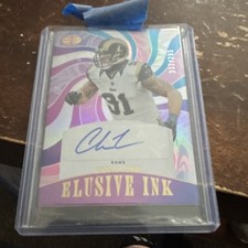 Panini 2023 Illusions Elusive Ink Chris Long Autograph #EI-CLO/299 Rams NFL