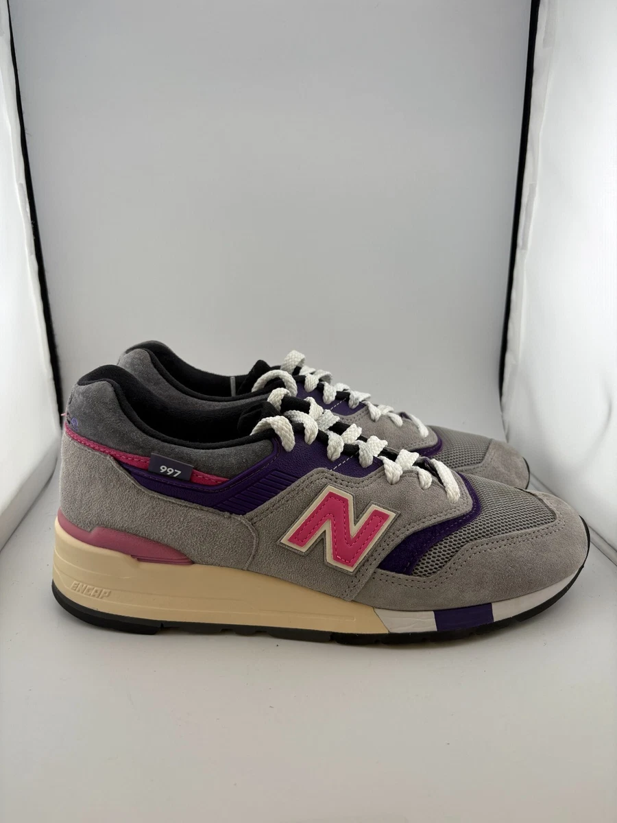 New Balance Kith x United Arrows & Sons x 997 Grey Pink - огромный