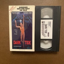 Dark Tide VHS 1994 Screener Promo Tape Brigit...