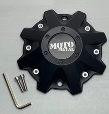 Moto Metal MO970 Satin Black Wheel Center Cap W/Screws MO479L214SBO