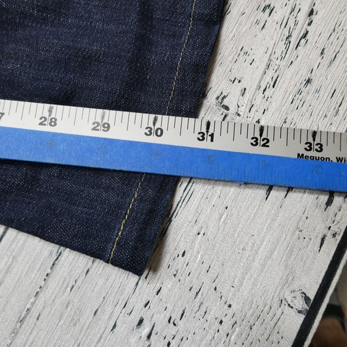 Burberry Jeans Womens 29 Dark Wash Islington Stretch Denim Straight Leg Pants - Picture 8 of 11