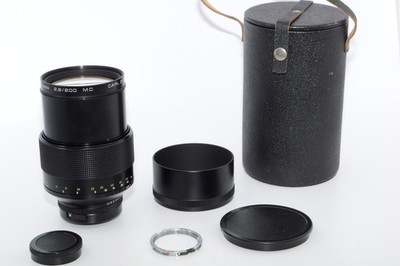 Carl Zeiss Jena Sonnar 200mm f2.8 tele Lens in M42 Mount. Pentax K