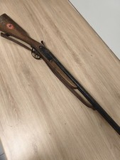 Ancien jouet carabine à plomb bois et métal, collection vintage