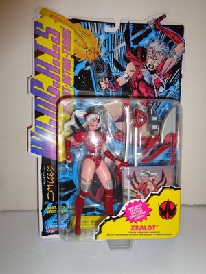 WildC.A.T.S Zealot Action Figure Playmates Toys 1994 Jim Lee Image Comics MOC