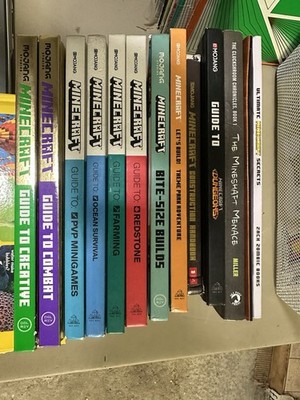 Minecraft Guide To Book Set - 14 Books - Lets Build Dungeons Etc