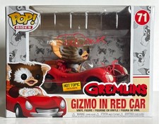 Howie Mandel Joe Dante Signed Gremlins Gizmo In Red Car Funko #71 BAS U80026
