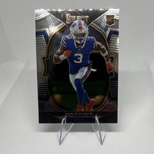 Panini Select Damar Hamlin Rookie Card #11 Buffalo Bills NFL Football Card. rookie card picture