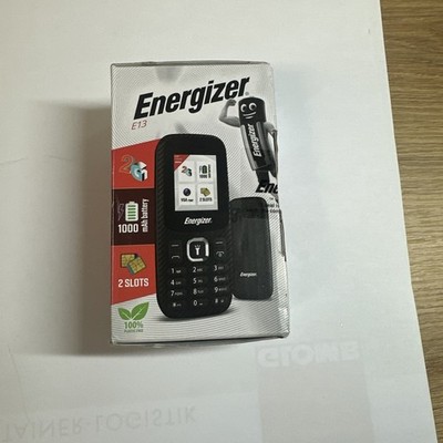 Energizer Mobile E13 2G Mobiltelefon Dual-SIM Mini-SIM Schwarz