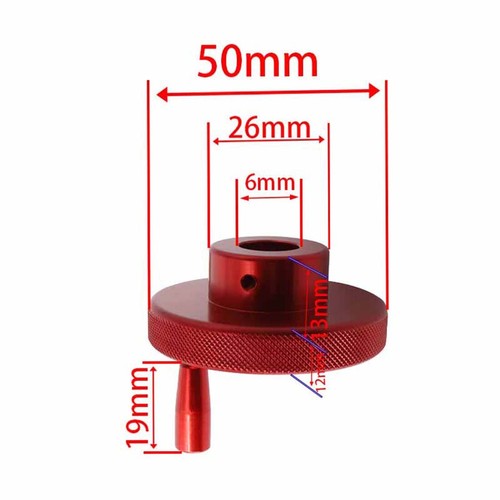 Hand Wheel 30/40/50/60/80mm Diameter Hole Dia M3~M8 for Lathes Milling Machine - Picture 70 of 102