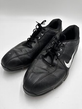 Men’s Nike Golf Shoes Size 14W Black With Laces Athletic Comfort