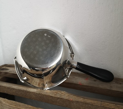 große 830 Silber Art Deco Kasserolle Sauciere - Carl Cohr Dänemark 1950er Jahre - Bild 9 von 12