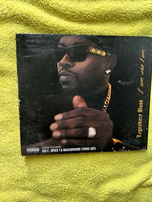 RARE! Legendary Boss I Am Who I Am Album Ft Ice-T, Spice 1, Macadoshis thug Life