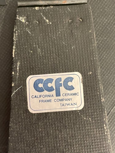 5.5 x 3.5 Vintage Floral California Ceramic Frame Company Photo Frame - USA Made - Picture 6 of 7